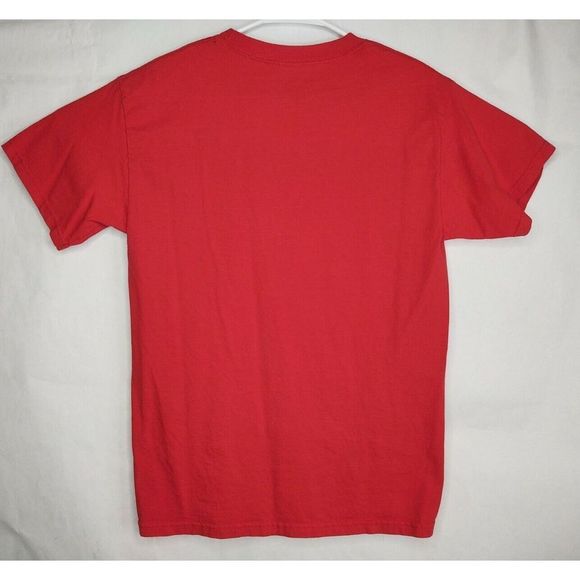 Bob Marley Songs Of Freedom Mens Zion Graphic T-Shirt Red Medium M - Picture 3 of 4